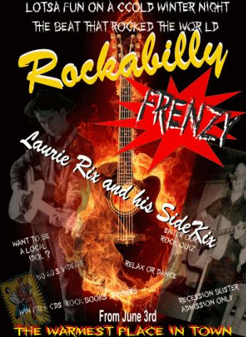 Rockabilly Frenzy Flier